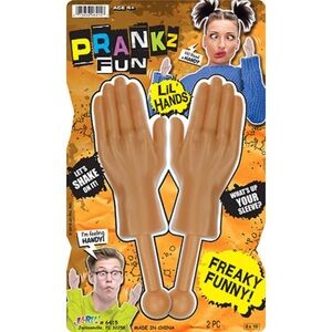 New Prankz Fun Lil' Hands Prank Hands - Funny Prank Hands Party Games Reception